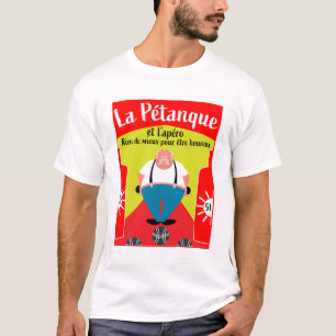 grappige Pertanque cadeautjes T-shirt