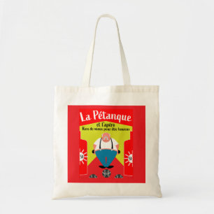 grappige Pertanque cadeautjes Tote Bag