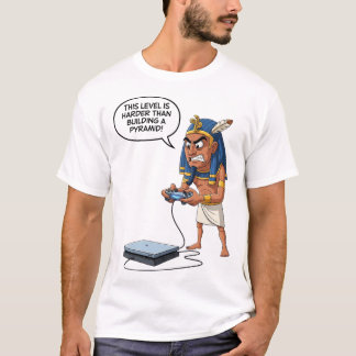 Grappige Pharaoh Gamer T-shirt
