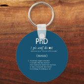 grappige phd-definitie sleutelhanger (Voorkant)