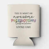 Grappige Phlebotomie-technicus geweldige PBT Blikjeskoeler (Achterkant)