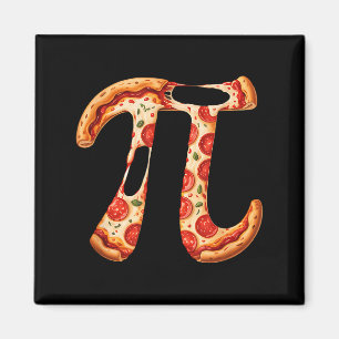 Grappige Pi-dag Pizza Wiskunde Ontwerp Voor Lerare Magneet