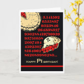 Grappige Pi Dag Verjaardag, Pak een stukje Pi Kaart (Gele Bloem)