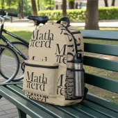 Grappige Pi Wiskunde Nerd Science Teacher Lichtbru Bedrukte Rugzak