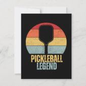 Grappige Pickleball Aankondiging (Voorkant)