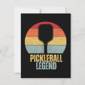 Grappige Pickleball Aankondiging (Achterkant)
