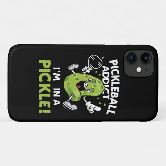 Grappige-Pickleball Case-Mate iPhone Case (Achterkant (horizontaal))