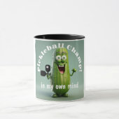 Grappige Pickleball Champ Combo Mok (Midden)