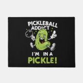 Grappige-Pickleball Deurmat (Voorkant)