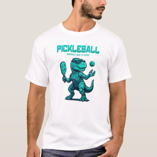 Grappige Pickleball - Dinosaur Pickleball T-shirt