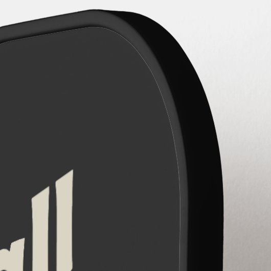 Grappige pickleball en bier, daarom ben ik hier pickleball paddle (Links Detail)