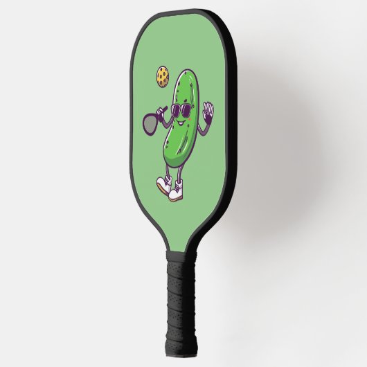 Grappige Pickleball en Cool Cucumber: Speelse Padd Pickleball Paddle (Links)