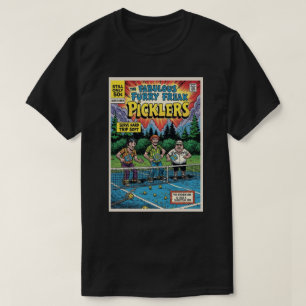 Grappige Pickleball Fluffy Freak Picklers Paddle T-shirt