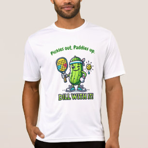 Grappige Pickleball Heren Spelers T-shirts Toppen