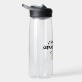 Grappige pickleball Humor | Ik heb een drankproble Waterfles (Rechts)