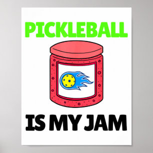 Grappige pickleball is mijn favoriete paddle pickl poster