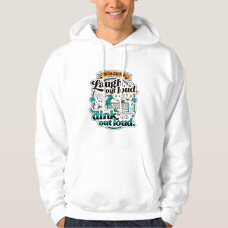 Grappige Pickleball Lach Uit volle Borst Dink Spor Hoodie