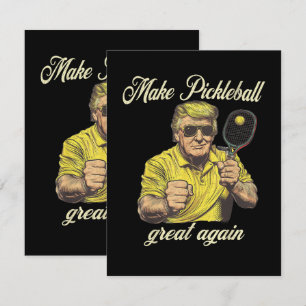 Grappige Pickleball-liefhebbers Afbeeldingen Pickl Kaart