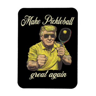 Grappige Pickleball-liefhebbers Afbeeldingen Pickl Magneet