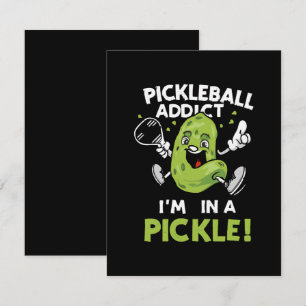 Grappige-Pickleball Notitiekaartje