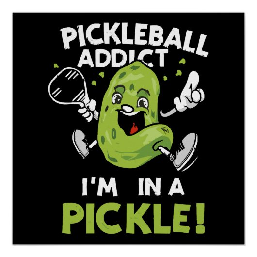 Grappige-Pickleball Perfect Poster (Voorkant)