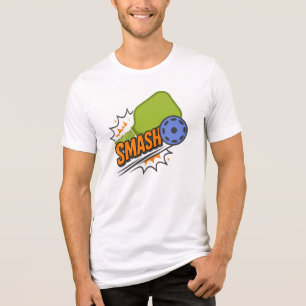 Grappige Pickleball Smash Tri-Blend Shirt
