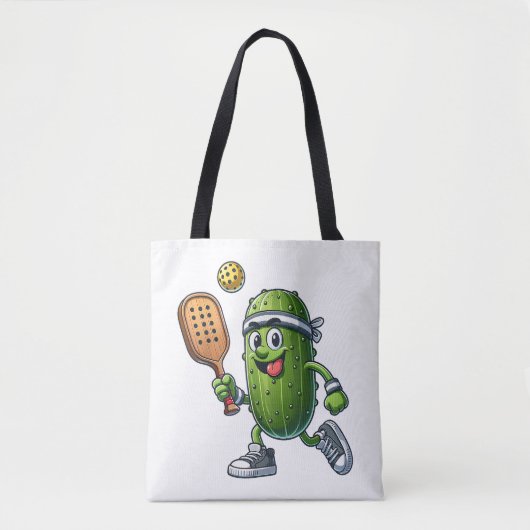 Grappige Pickleball speler Paddleball Lover Draagtas (Voorkant)