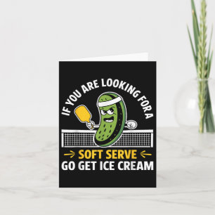 Grappige Pickleball Speler Paddleball Lover Mannen Kaart