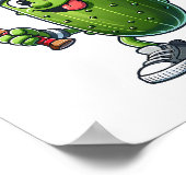 Grappige Pickleball speler Paddleball Lover Poster (Hoek)