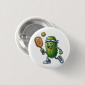 Grappige Pickleball speler Paddleball Lover Ronde Button 3,2 Cm (Voorkant /achterkant)