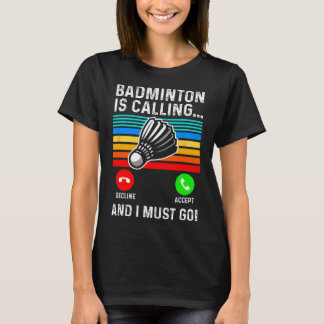 Grappige Picklell Dminton Shuttle T-shirt