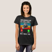 Grappige Picklell Dminton Shuttle T-shirt (Voorkant volledig)