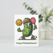 Grappige picknuppel briefkaart (Staand voorkant)