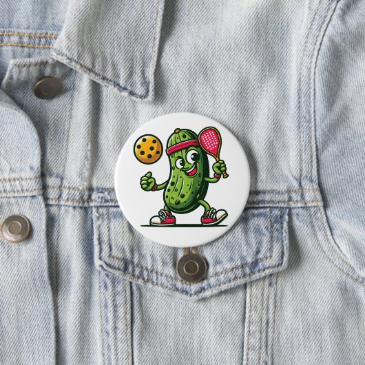 Grappige picknuppel ronde button 7,6 cm (In situ)