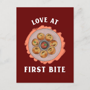 Grappige Pijn Puri Gol Gappa Briefkaart