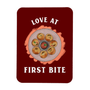 Grappige Pijn Puri Gol Gappa Magneet