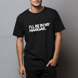 Grappige piloot luchtvaartgrap - Ik ben in mijn ha T-shirt