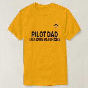 Grappige Pilot Art voor papa Pilot Luchtvaart Vlie T-shirt