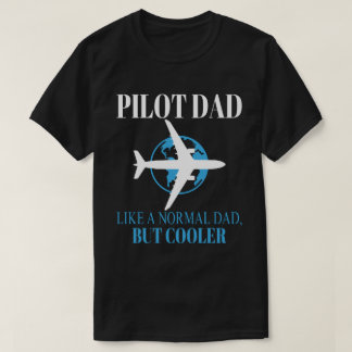 Grappige Pilot Art voor papa Pilot Luchtvaart Vlie T-shirt