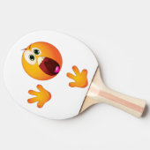 grappige Ping Pong Paddle Tafeltennisbatje (Zijkant)