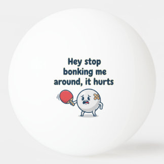 Grappige pingpong / tafeltennisbal - Cadeau Pingpongballen