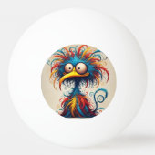 Grappige pingpongbal pingpongballen (Voorkant)