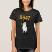 Grappige Pinguin 8647 T-shirt (Voorkant)