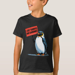 Grappige Pinguïn Tarief Grappenmaker Ik Eet Tariev T-shirt
