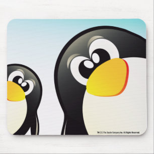"Grappige pinguïns" Mousepad Muismat