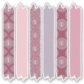 Grappige Pinkmas Dot Mandala Patterns Planner Sticker (Voorkant)