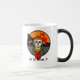 Grappige Piratenrum-mok   Humor Cadeau voor Drankl Magische Mok