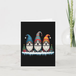 Grappige Pitbull Gnomies Kerst Gnoom Vrouwen Manne Kaart