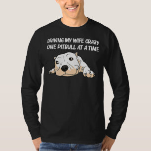 Grappige Pitbull Voor Mannen Papa Pet Canine Hond T-shirt