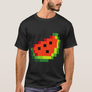 Grappige Pixel Watermelon - Retro 8 - Bit Arcade G T-shirt